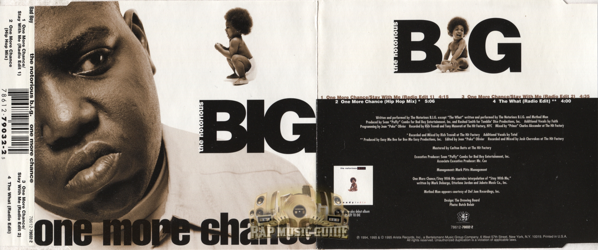 Notorious B.I.G. - One More Chance: 1st Press, Single. CD | Rap 